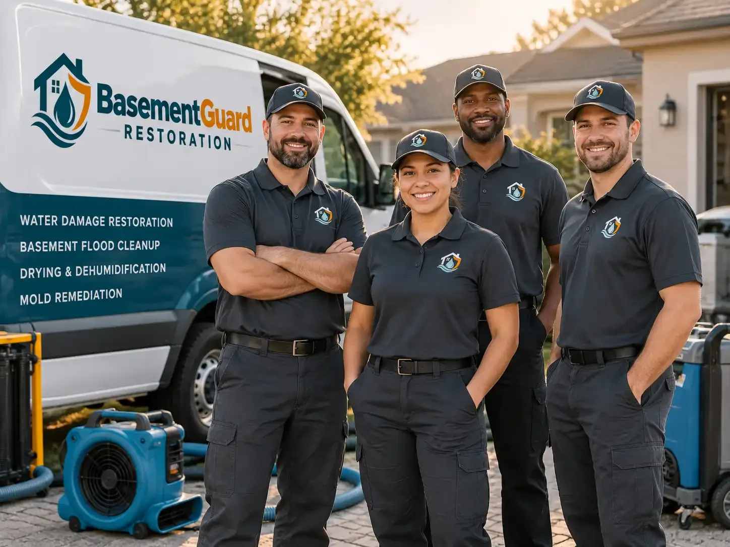 Basement Water Damage Restoration company in Republic, OH